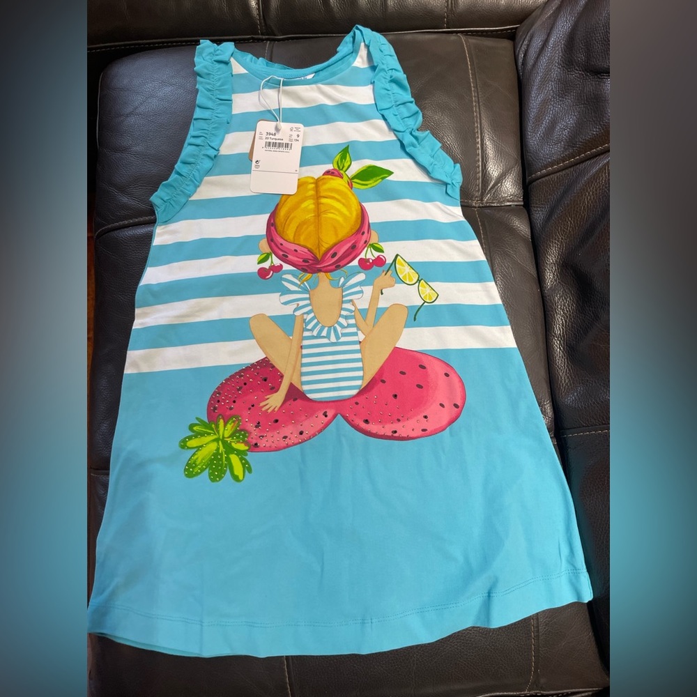 turquoise short sleeve dress